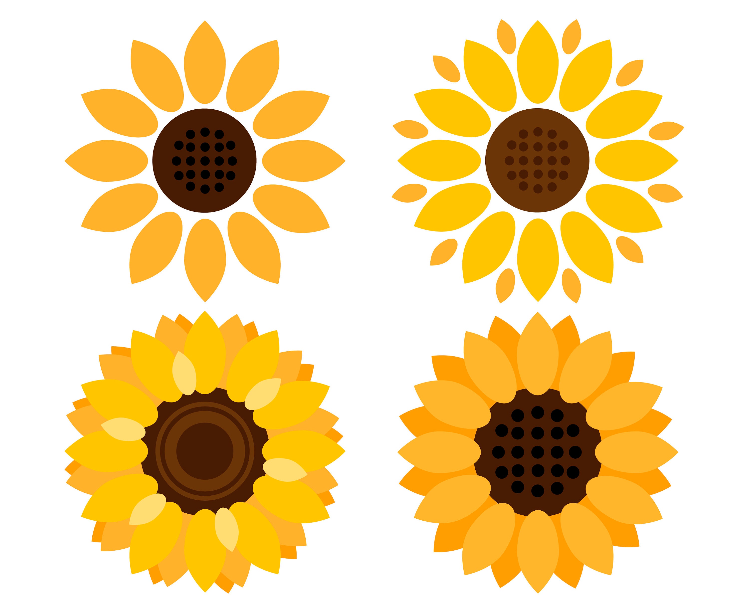 Silhouette Sunflower Svg - 2276+ Crafter Files - New SVG Cut Files For