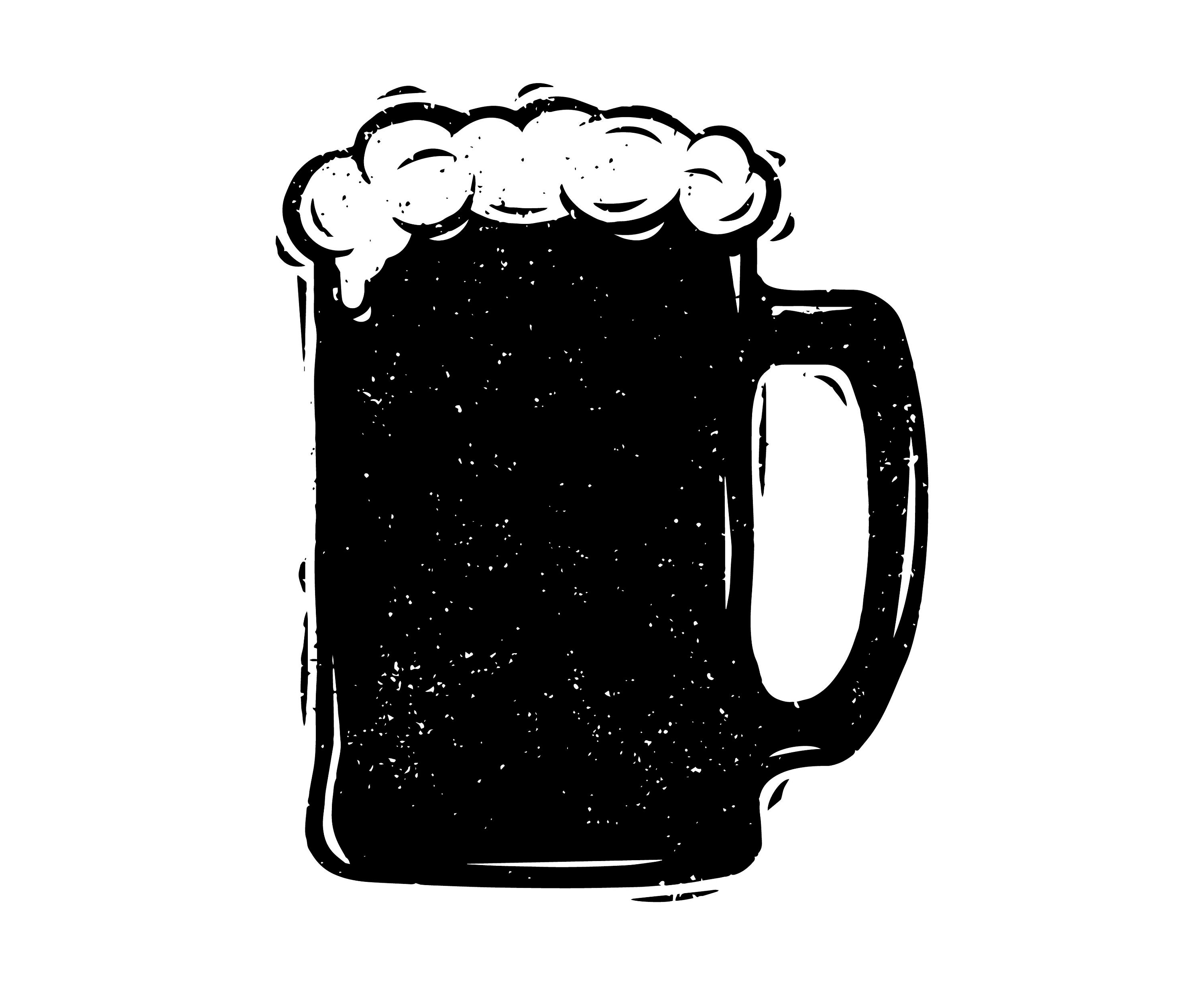 Download Beer mug SVG Beer SVG Beer mug silhouette Mug silhouette | Etsy