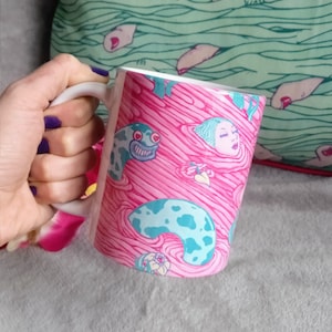 Ceramic Mug La Petite Mort | Surreal art in your Cup