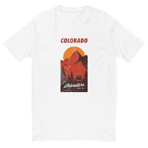 Colorado Off Road Adventure T-Shirt: Mountain 4WD Graphic Tee