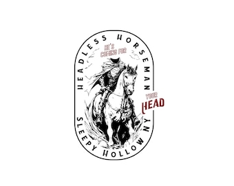 Headless Horseman SVG: Legend of Sleepy Hollow, Halloween Cricut Files (Digital Download)
