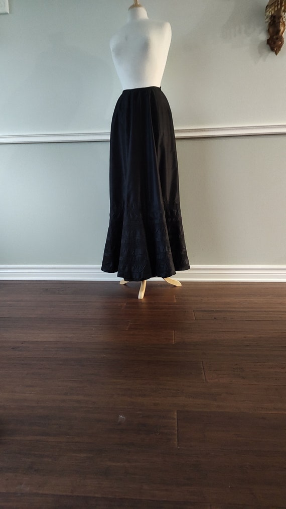 Gorgeous Silk Taffeta Petticoat Half-Slip | Full … - image 2