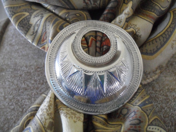 Signed, Jeremiah Watt Engraved Sterling Silver Wil