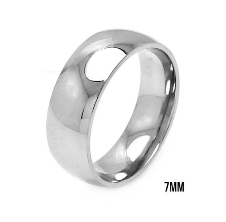Sterling Silver Plain Band Ring 2mm-10mm Sizes 5-12 image 7