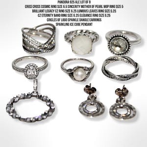 PANDORA 925 ALE Assorted Jewelry ( Lot of 8 )
