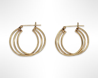 14k Gold Hoop Earrings