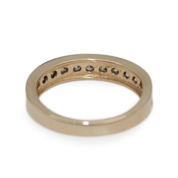 14K Gold and Diamond Ring - Size 6 - image 3