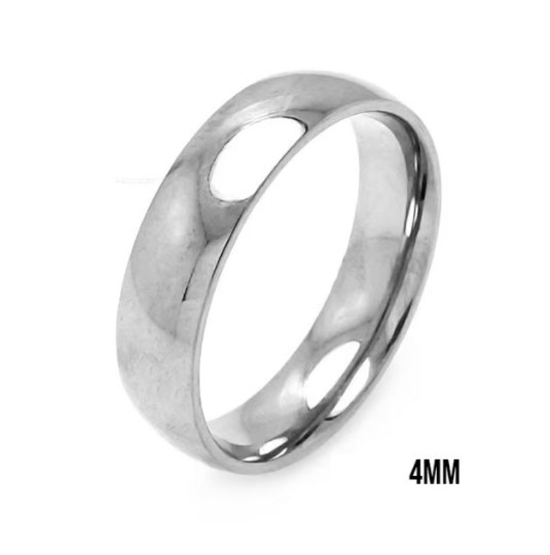 Sterling Silver Plain Band Ring 2mm-10mm Sizes 5-12 image 4