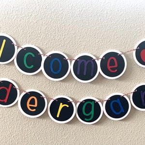 Bem-vindo ao banner da escola
