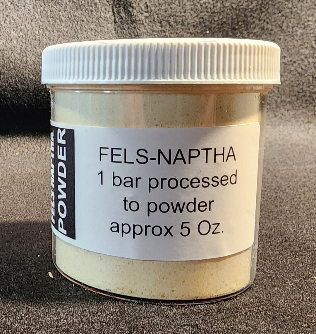 Powdered Fels Naptha to Make Your Own Laundry Soap One Processed Bar, 5