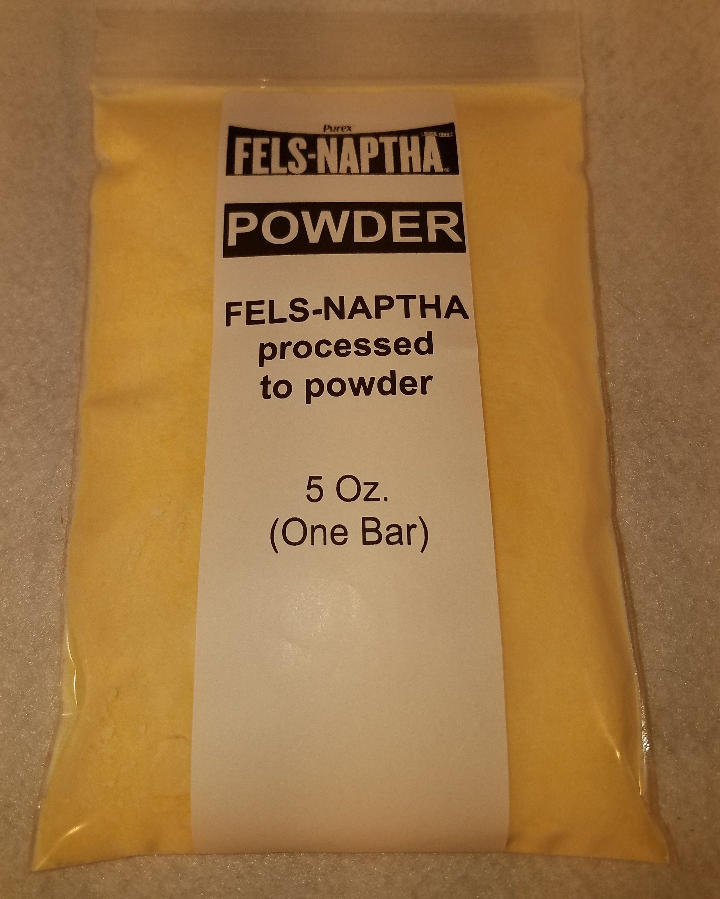 Powdered Fels Naptha to Make Your Own Laundry Soap 5oz one Etsy