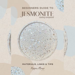 Beginners Guide | Jesmonite | Casting Compound | Alternatives | Acrylic Resin | How To | PDF| instant download