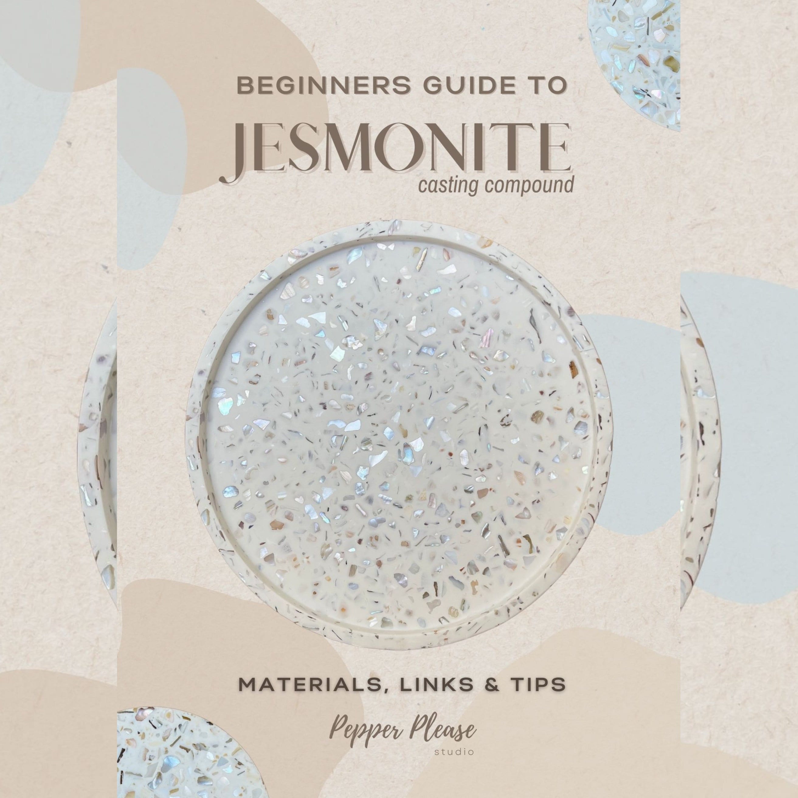 Jesmonite kit - Etsy 日本