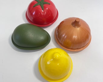 Set of 4 Joie plastic refrigerator storage containers