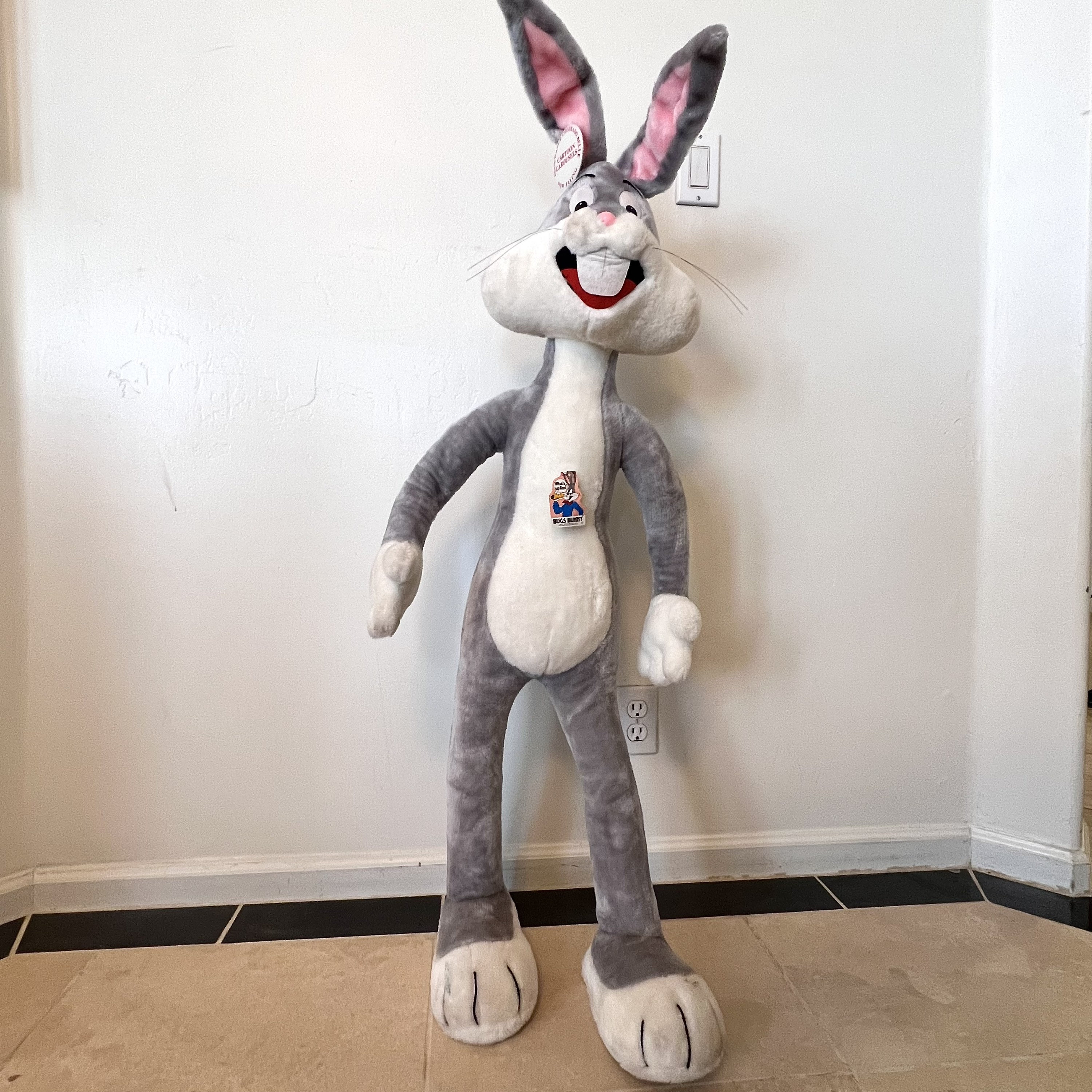 Giant bugs bunny plush sale