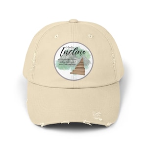 Casquette unisexe effet vieilli inclinable Manitou, 2768 marches en haut d'une montagne, cadeaux et souvenirs Manitou Springs