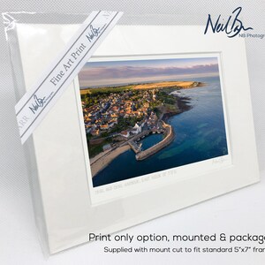 Crail & Crail Harbour, East Neuk of Fife, Scotland - A6 (7&quot; x 5&quot;) Unframed Scottish Fine Art Photo Print by Neil Barr of NB Photography