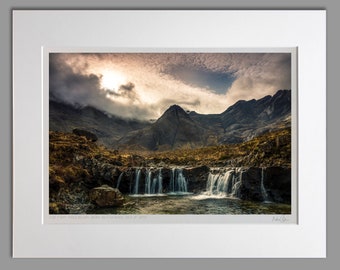 The Fairy Pools Isle of Skye Scotland - A3 (50x40cm) Unframed Scottish Fine Art Photo Print by Neil Barr of NB Photography