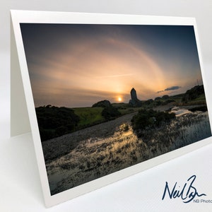 Tour de Smailholm The Borders - Carte de voeux Ecosse du photographe paysagiste écossais Neil Barr - Intérieur vierge