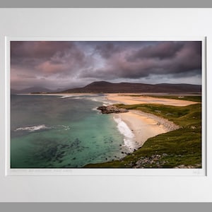 Luskentyre & Sheileboist, West Harris, Outer Hebrides, Scotland - A3 (50x40cm) Unframed Scottish Fine Art Photo Print by Neil Barr