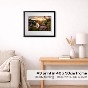 Cascada de Loup of Fintry, Endrick Water, Stirling, Escocia - A3 (40 x 50 cm) (Enmarcada y sin enmarcar) - Impresión fotográfica de paisaje escocés - Regalo de Escocia imagen 9