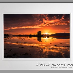 Castle Stalker Scotland A3 50x40cm Unframed Scottish Fine Art Photo Print by Neil Barr of NB Photography image 2