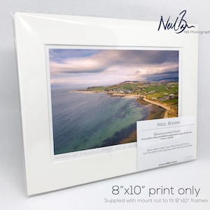 Drumadoon Bay & Blackwaterfoot, Isle of Arran, Scotland - A5 (10" x 8") Unframed Scottish Fine Art Photo Print by Neil Barr