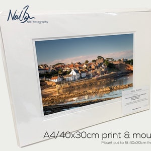 Crail & Crail Harbour, East Neuk of Fife, Scotland - A4 (40x30cm) Unframed Scottish Fine Art Photo Print by Neil Barr of NB Photography