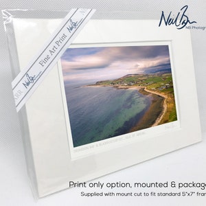 Drumadoon Bay & Blackwaterfoot, Isle of Arran, Scotland - A6 (7" x 5") Unframed Scottish Fine Art Photo Print by Neil Barr