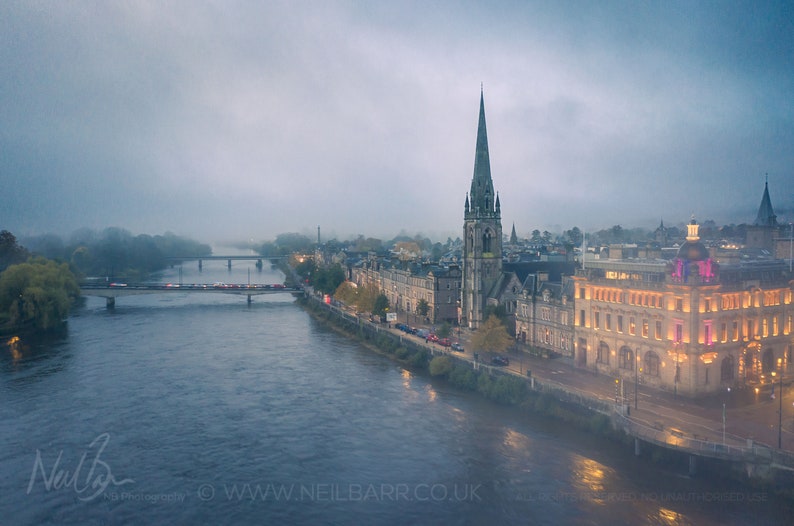 A1 Perth /& River Tay Scotland A1 Unframed Scottish Fine Art Photo Print by Neil Barr of NB Photography