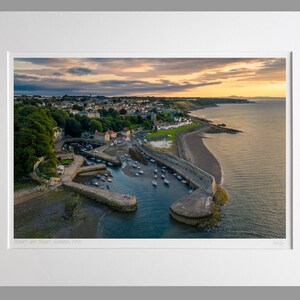 Dysart & Dysart Harbour, East Neuk of Fife, Scotland - A3 (50x40cm) Unframed Scottish Fine Art Photo Print by Neil Barr of NB Photography
