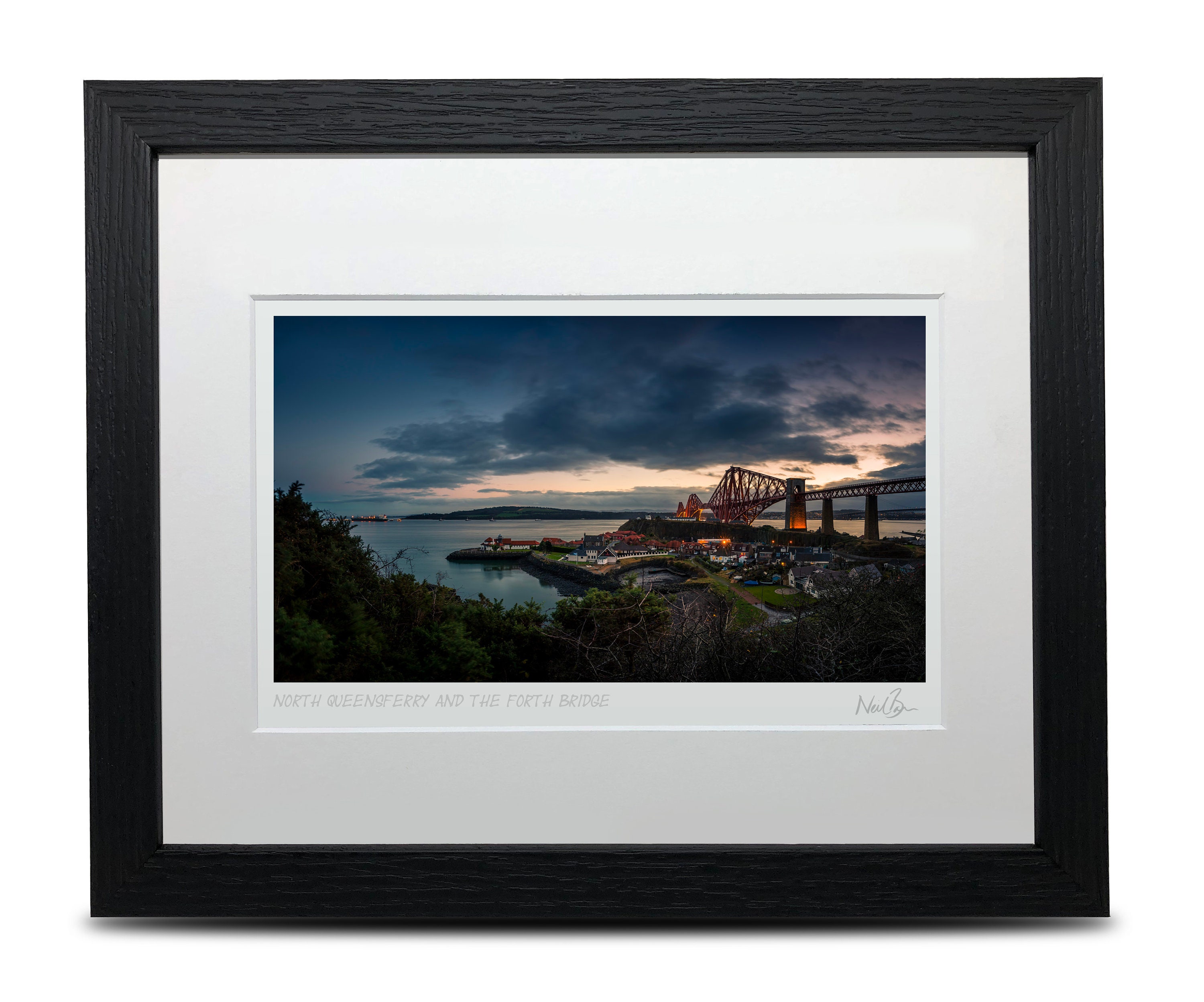 The Forth Bridge & North Queensferry Scotland - A5 (8