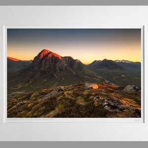 Buachaille Etive Mòr, Glen Coe, Scotland - A3 (50x40cm) Unframed Scottish Fine Art Photo Print by Neil Barr of NB Photography