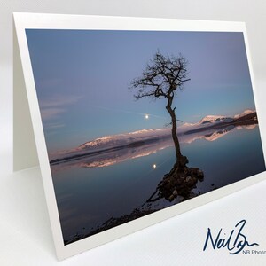 Milarrochy Bay Loch Lomond - Carte de voeux Écosse par le photographe paysagiste écossais Neil Barr - Intérieur vierge