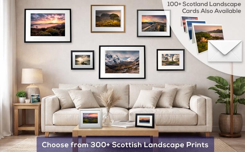 Cascada de Loup of Fintry, Endrick Water, Stirling, Escocia - A3 (40 x 50 cm) (Enmarcada y sin enmarcar) - Impresión fotográfica de paisaje escocés - Regalo de Escocia imagen 19