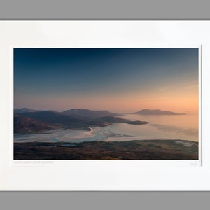 Luskentyre & Sheileboist West Harris in Outer Hebrides Scotland - A2 (70x50cm) Unframed Scottish Fine Art Photo Print by Neil Barr