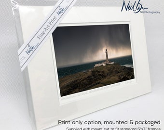 Ardnamurchan Lighthouse Scotland - A6 (7" x 5") Unframed Scottish Fine Art Photo Print by Neil Barr of NB Photography