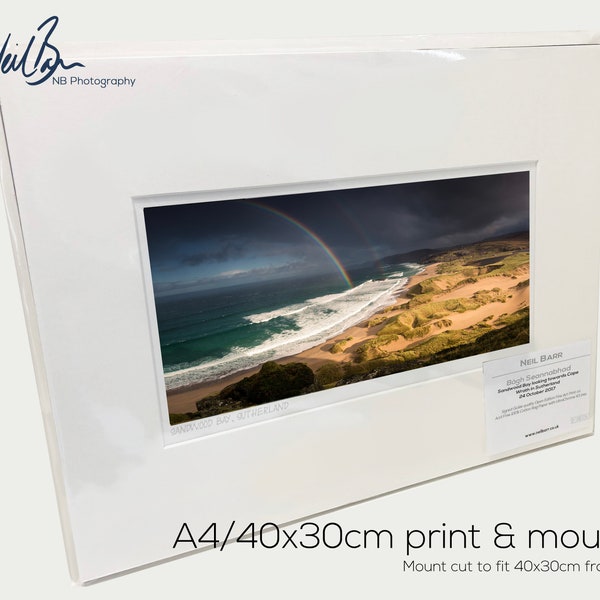 Sandwood Bay (Bàgh Seannabhad) Cape Wrath Sutherland Scotland - A4 (40x30cm) Unframed Scottish Fine Art Photo Print by Neil Barr