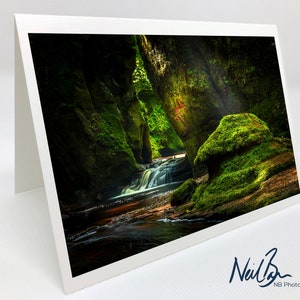 Greeting Card, Ben Nevis From Above Gaul, Photographed By Jack Marris - View #2