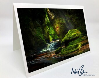 Greeting Card, Ben Nevis From Above Gaul, Photographed By Jack Marris
