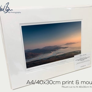 Luskentyre & Sheileboist West Harris in Outer Hebrides Scotland - A4 (40x30cm) Unframed Scottish Fine Art Photo Print by Neil Barr