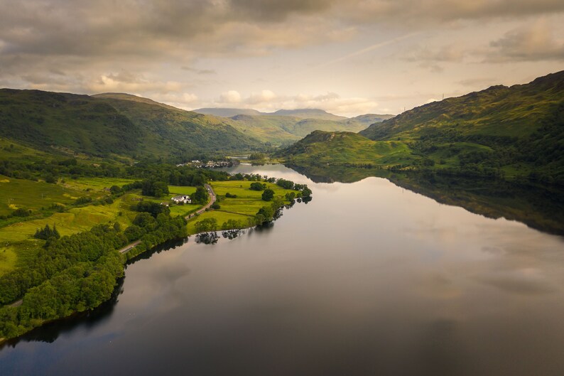 Unframed Scottish Fine Art Photo Print by Neil Barr of NB Photography A4 A4 Ardlui /& Cnap M\u00f2r Loch Lomond 40x30cm Scotland