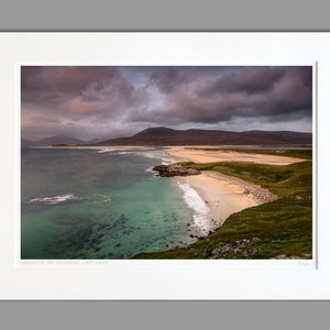 Luskentyre & Sheileboist, West Harris, Outer Hebrides, Scotland - A2 (70x50cm) Unframed Scottish Fine Art Photo Print by Neil Barr