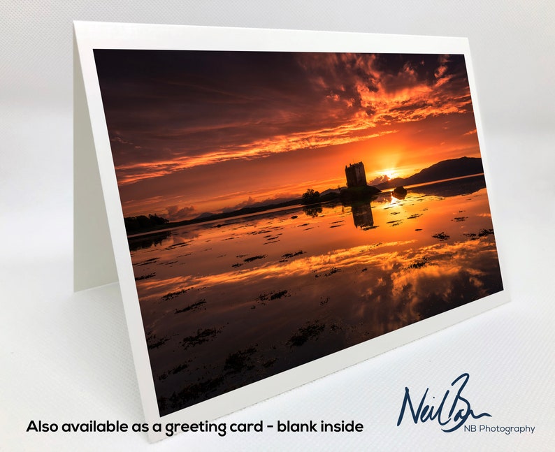 Castle Stalker Scotland A3 50x40cm Unframed Scottish Fine Art Photo Print by Neil Barr of NB Photography image 10