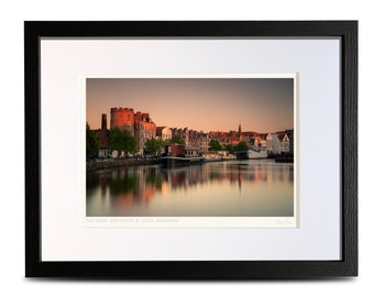 The Shore, Leith, Edinburgh, Scotland - A4 (40x30cm) Framed Scottish Fine Art Photo Print by Neil Barr of NB Photography