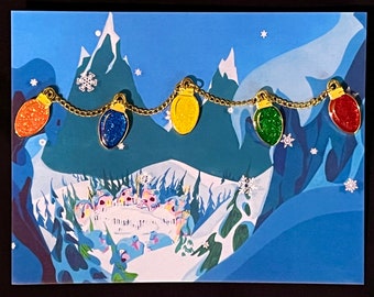 Christmas Lights [enamel pin set]