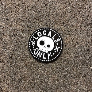 Locals Only [enamel pin]