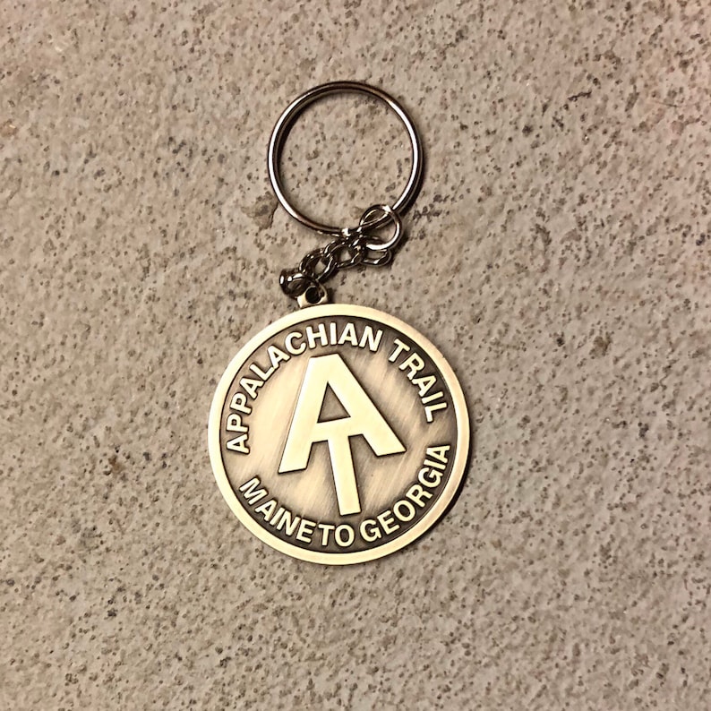 Appalachian Trail marker enamel pin