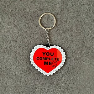 YOU COMPLETE MEss [enamel keychain]