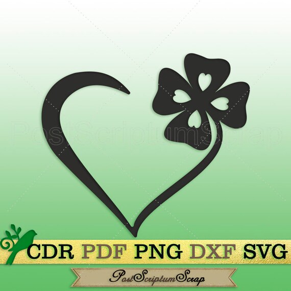 Irish Heart Svg St Patricks Day Gift Love Irish Art Shirt Etsy